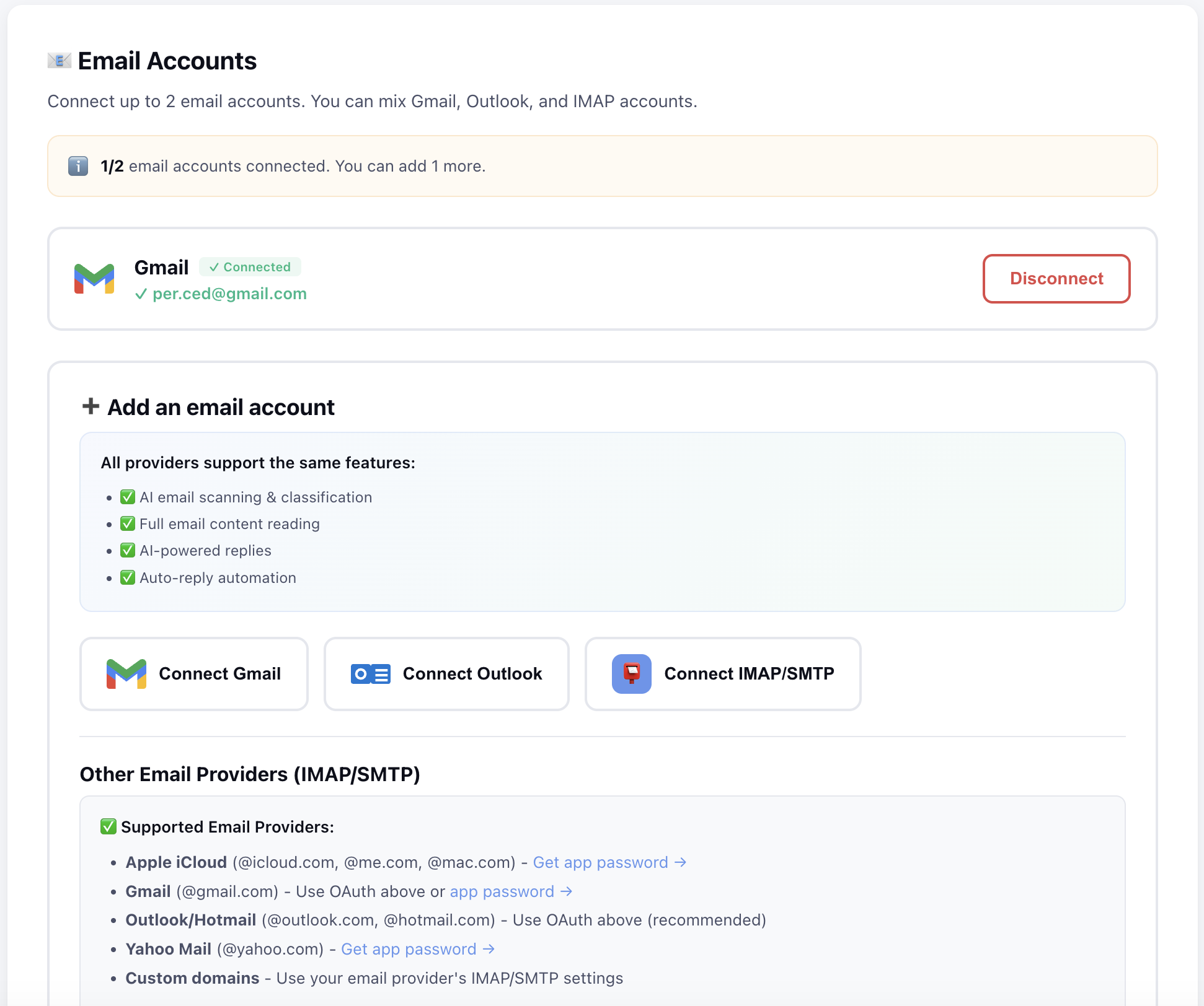 AI Email intelligence