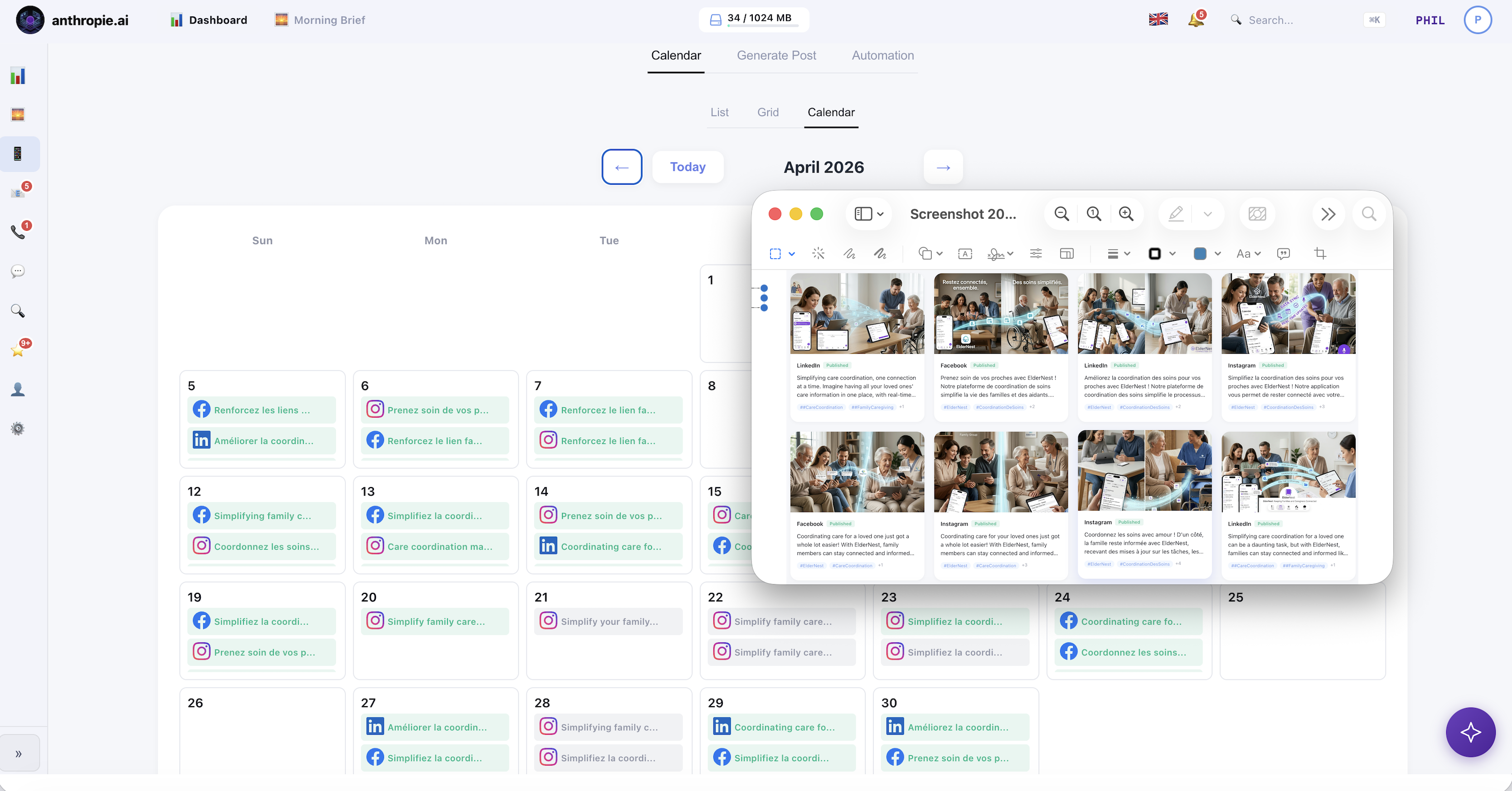 AI Social Media